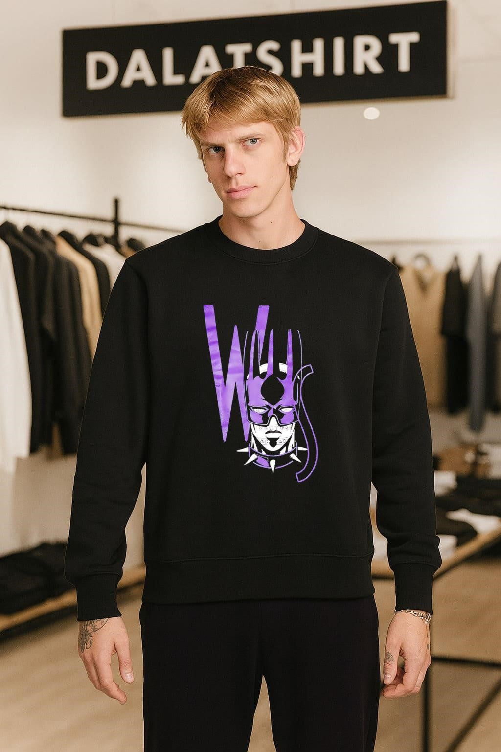 Whitesnake JoJo Bizarre Adventure Purple Anime Stand Character shirt