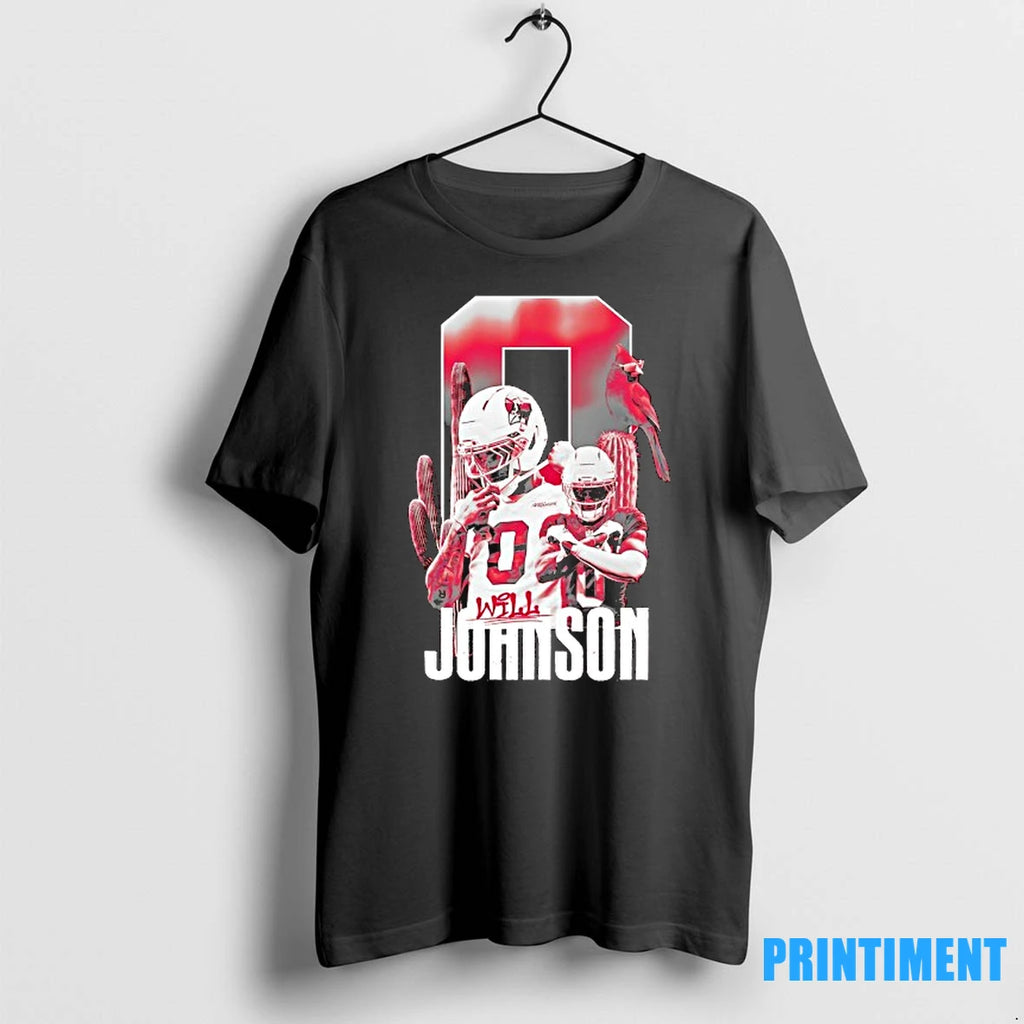 Will Johnson Arizona Cardinals Football Tshirts Sweater