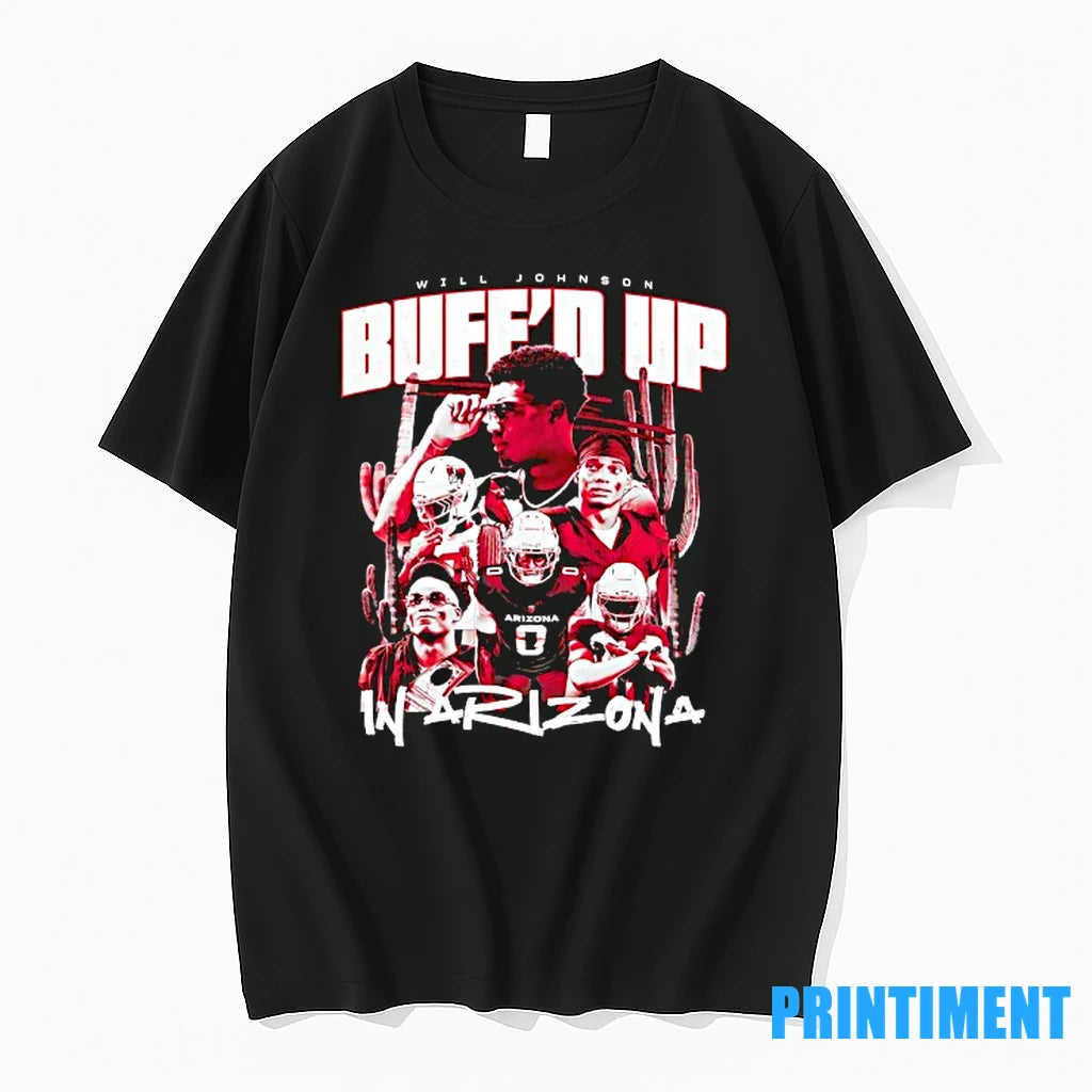 Will Johnson Buffd Up Arizona Cardinals Football Tshirts Sweater