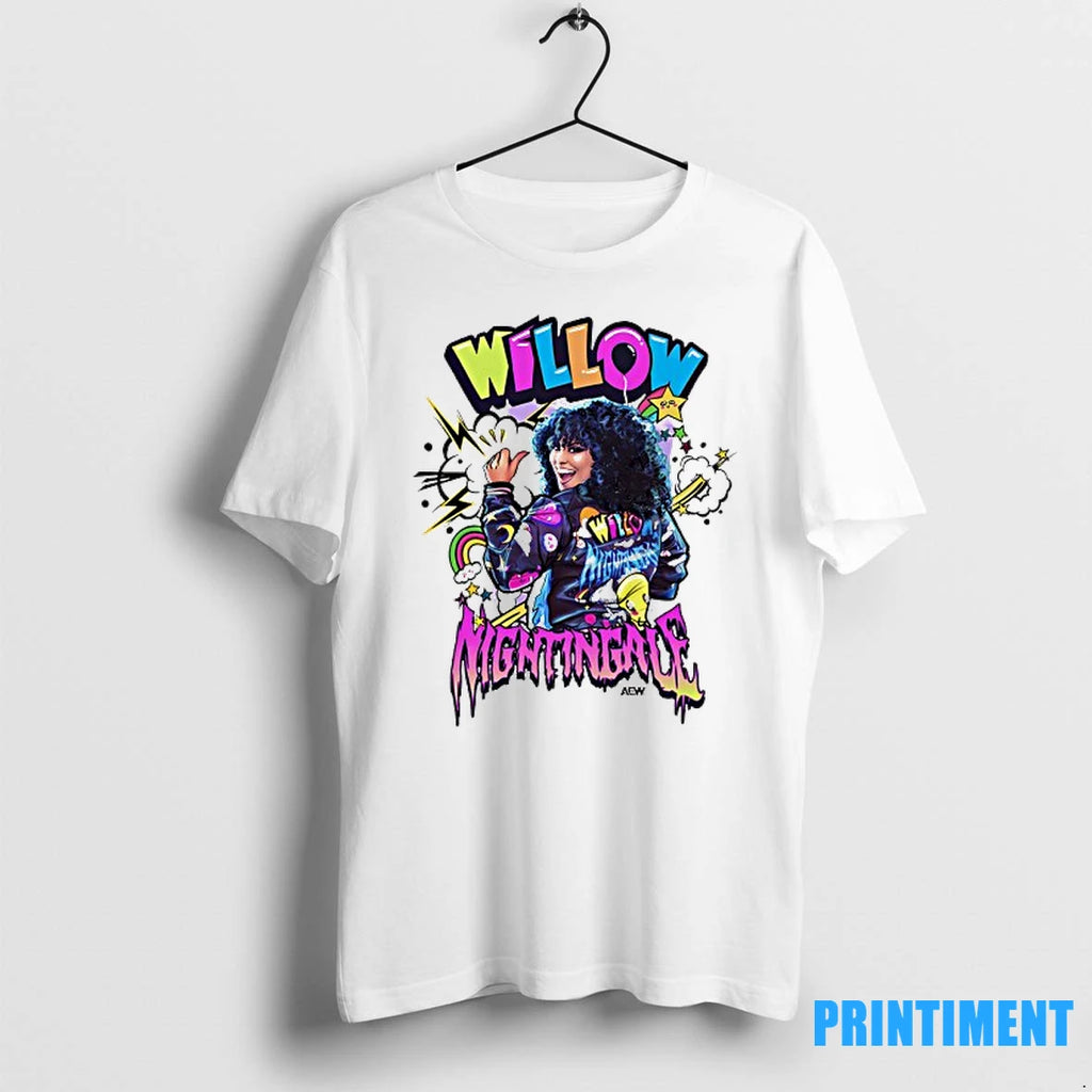 Willow Nightingale Aew The Babe With The Power Tshirts Sweater