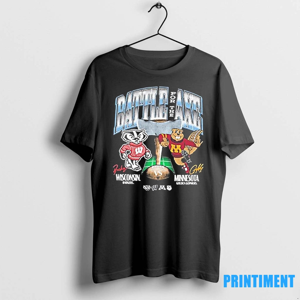 Wisconsin Badgers Vs Minnesota Golden Gophers Battle For The Axe Franklin Tshirts Sweater