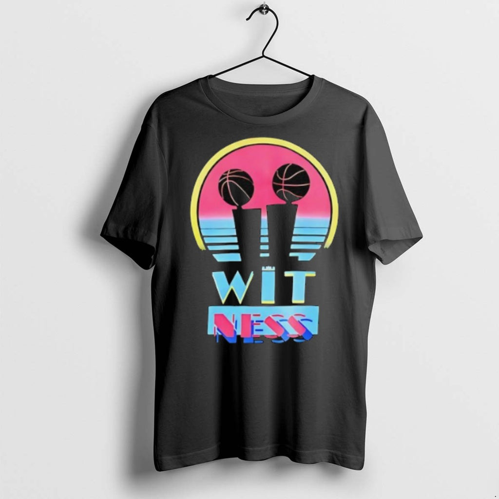 Wit Ness Basketball Cup Vintage T Shirts