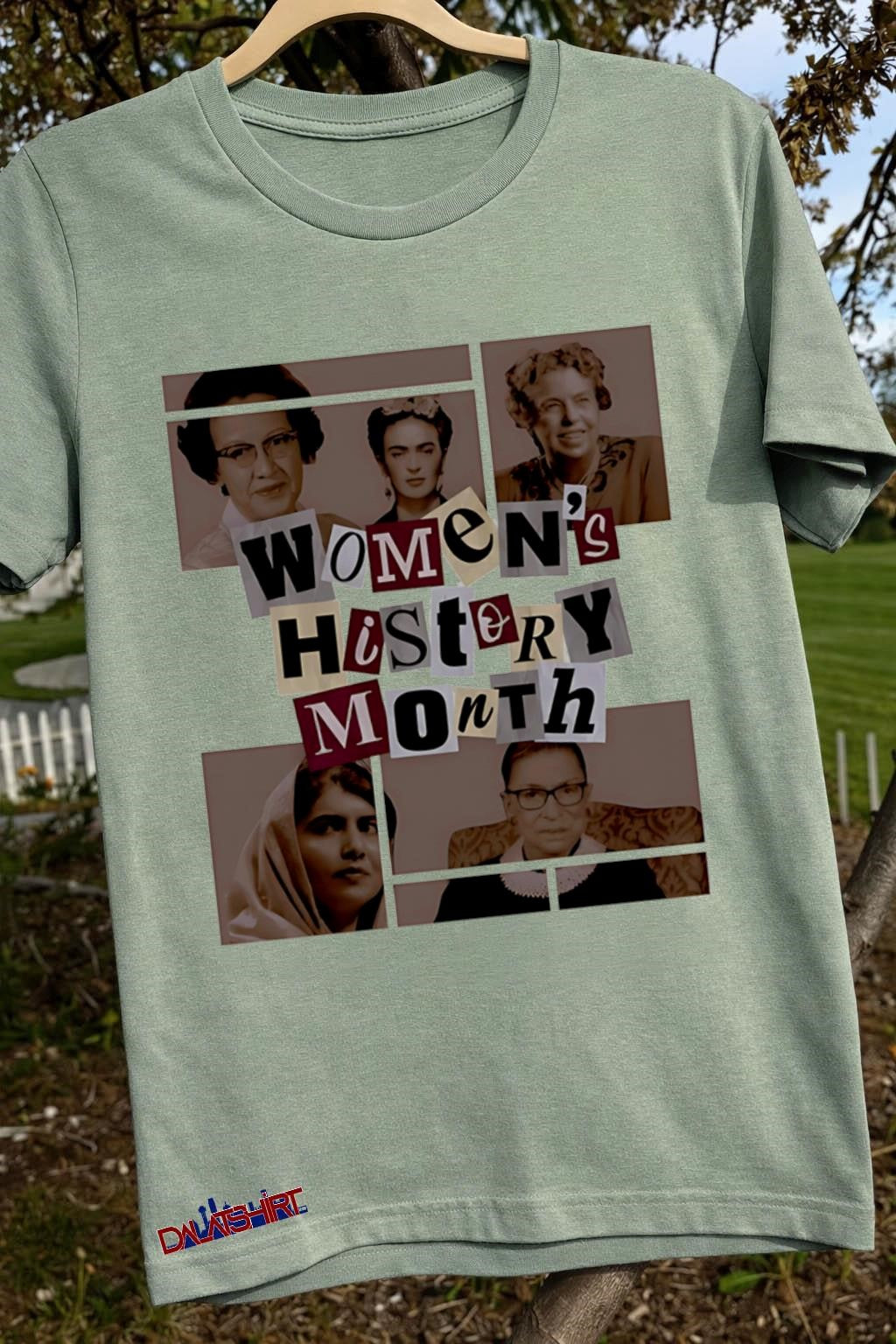Women’s History Month Famous Female Leaders Collage shirt