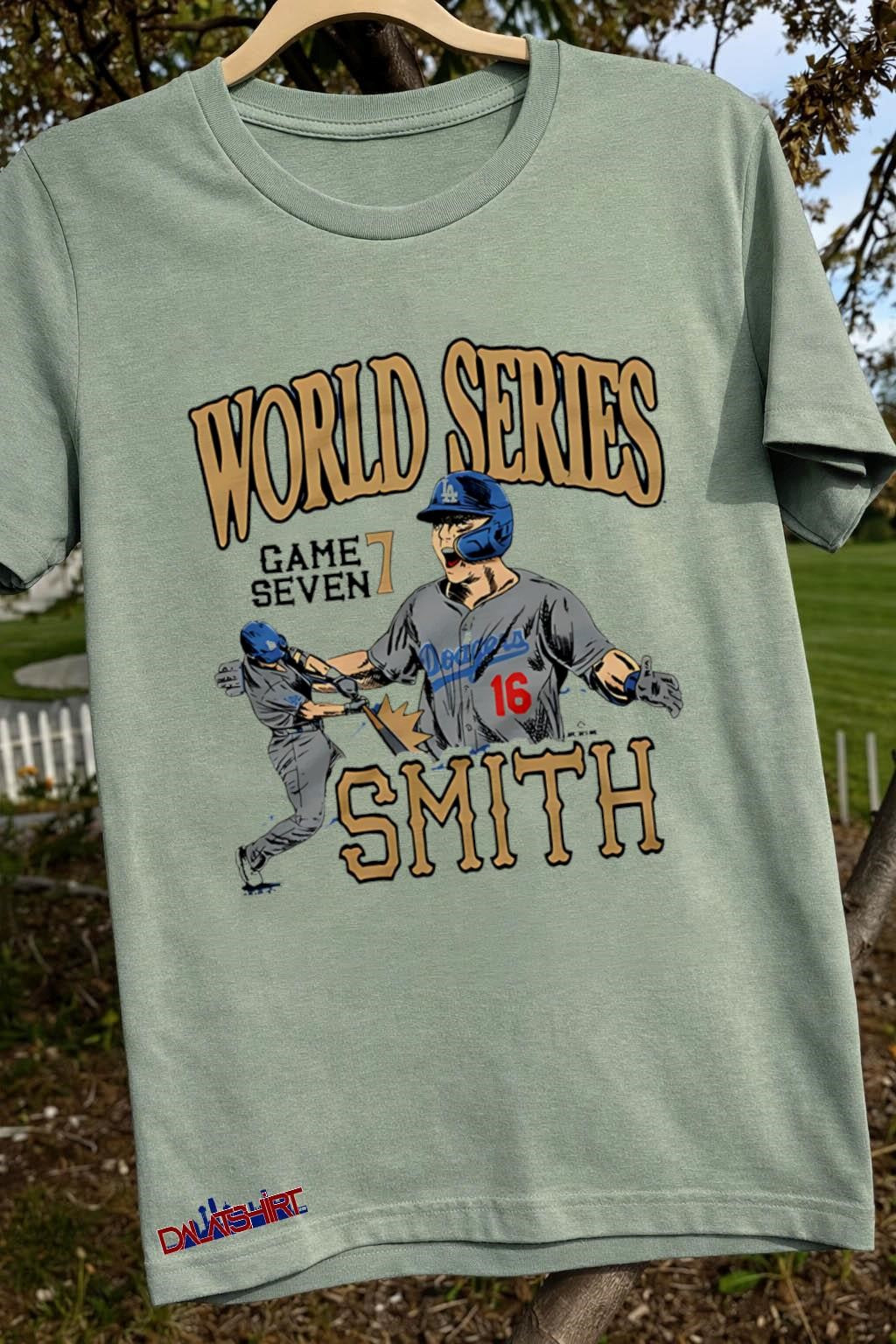 World Series Game Seven 7 Smith Los Angeles Dodgers shirt