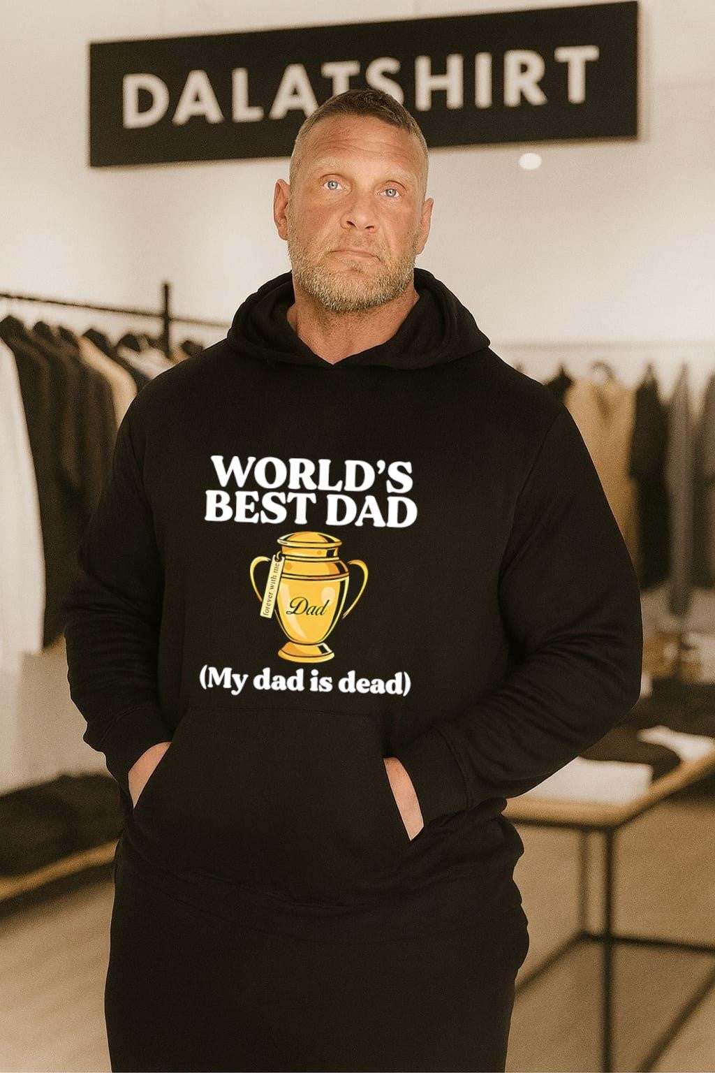World’s Best Dad Urn Forever With Me My Dad Is Dead shirt