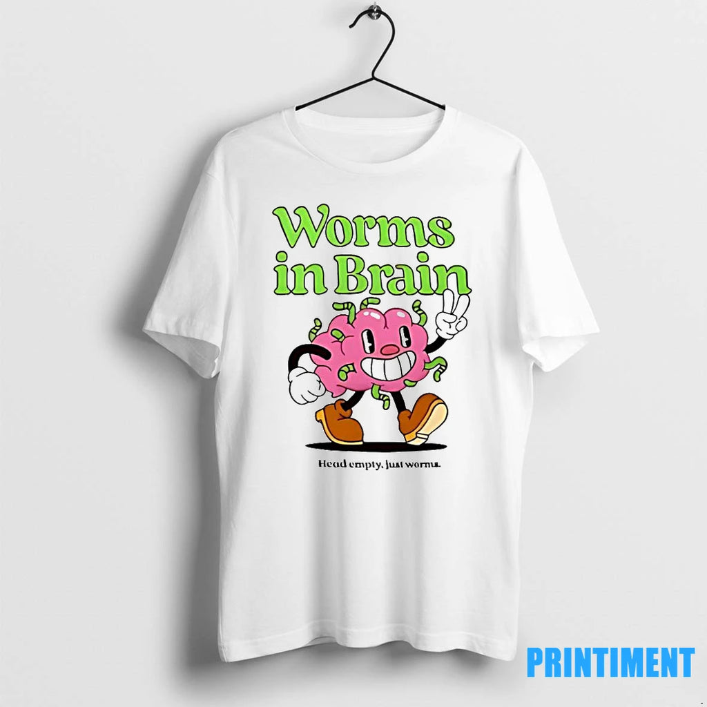 Worms In Brain Head Empty Just Worms Funny Tshirts Sweater