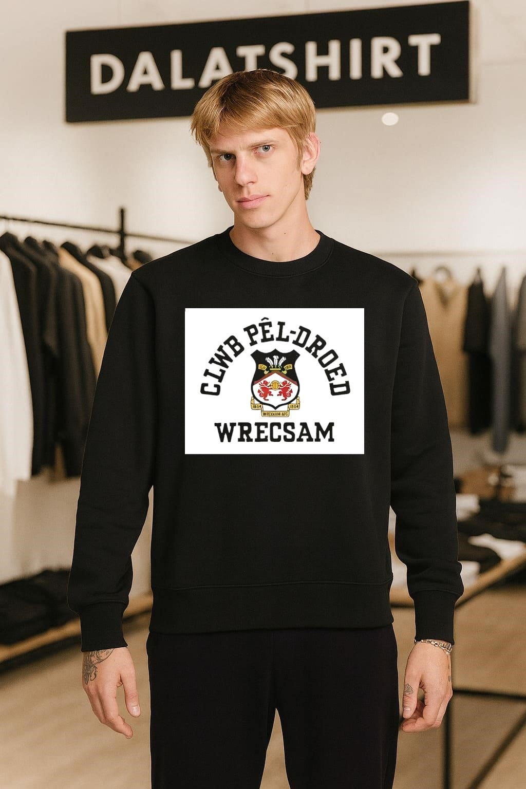 Wrecsam Clwb Pel Droed Wrecsam Afc Crest 1864 shirt