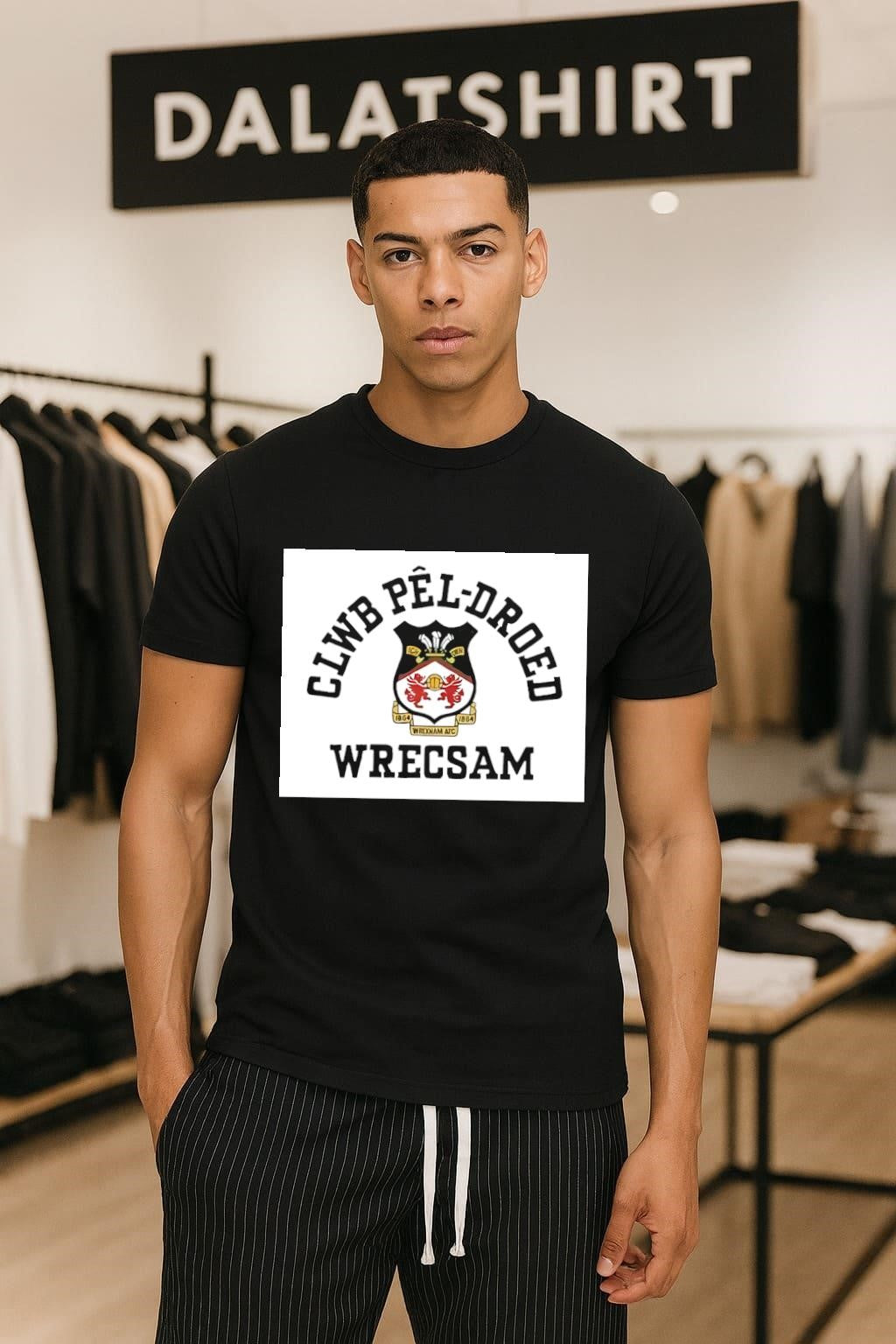 Wrecsam Clwb Pel Droed Wrecsam Afc Crest 1864 shirt