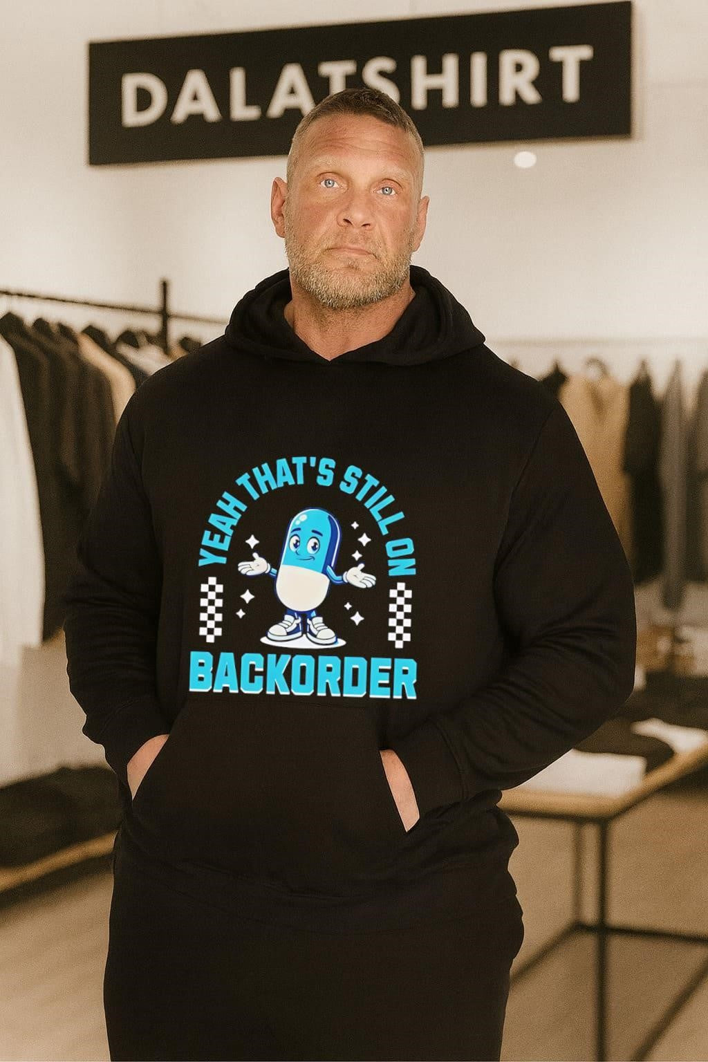 Yeah That’s Still On Backorder Cute Pill Character shirt