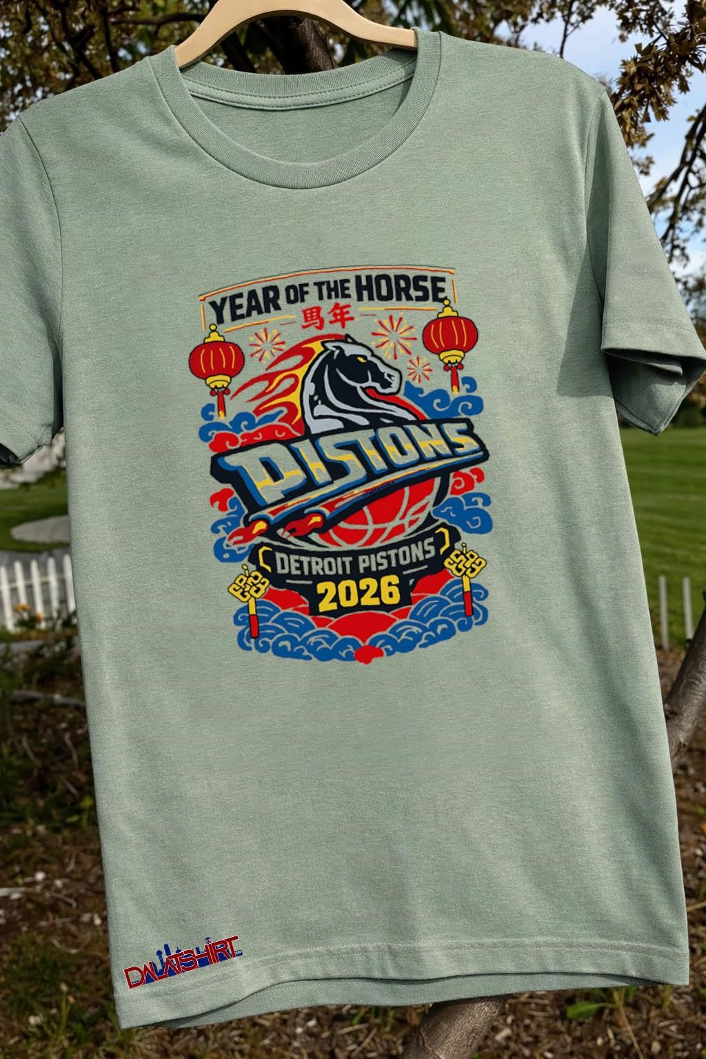 Year Of The Horse Nba Detroit Pistons 2026 shirt