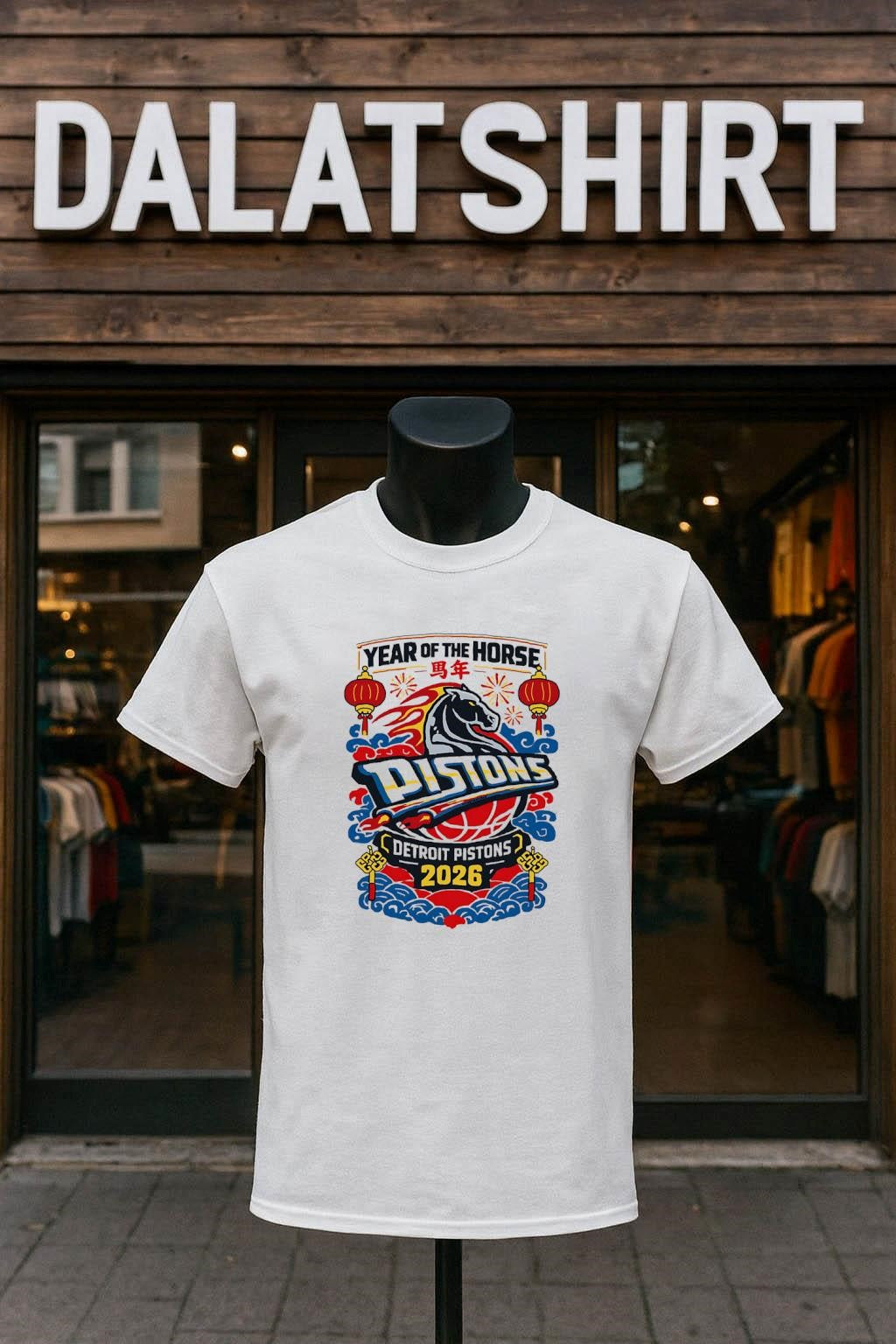 Year Of The Horse Nba Detroit Pistons 2026 shirt
