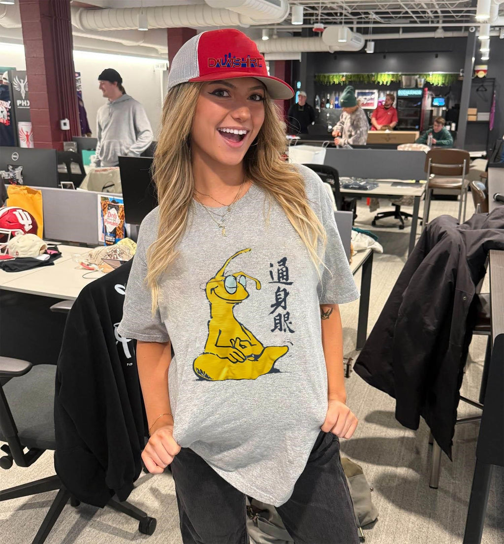 Yellow Ant Meditating shirt