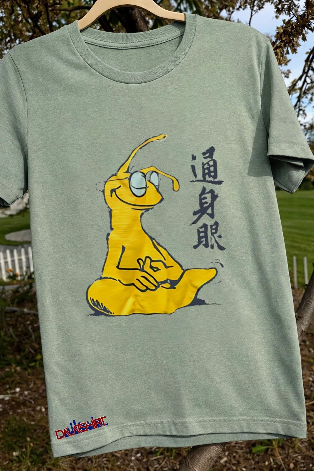 Yellow Ant Meditating shirt