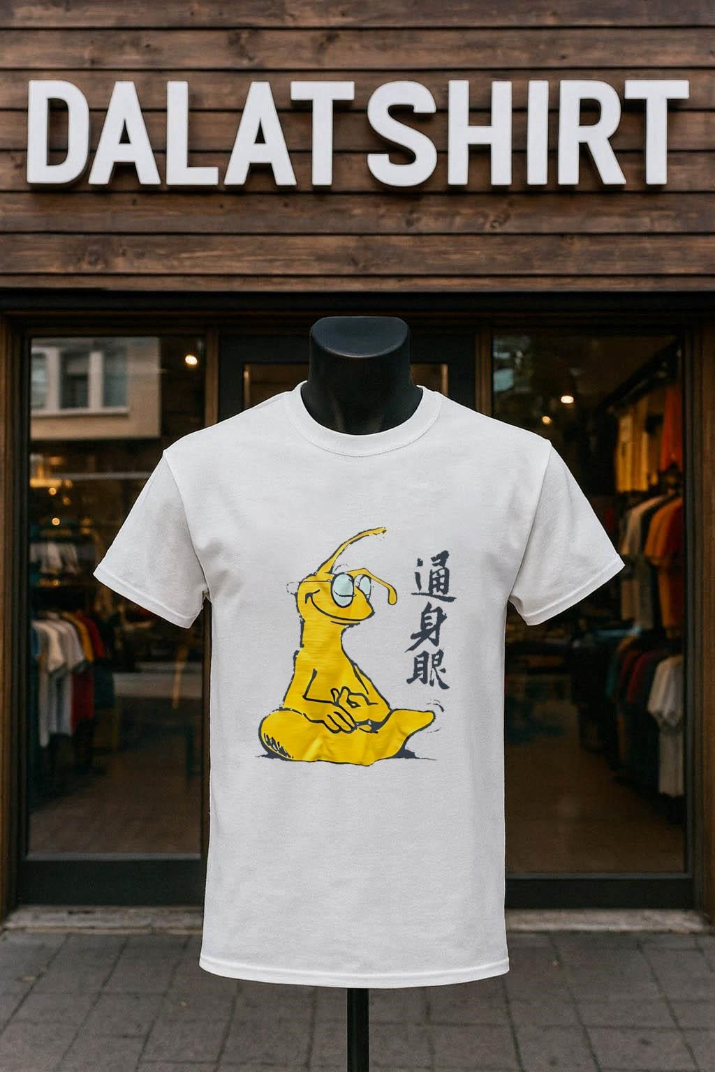 Yellow Ant Meditating shirt