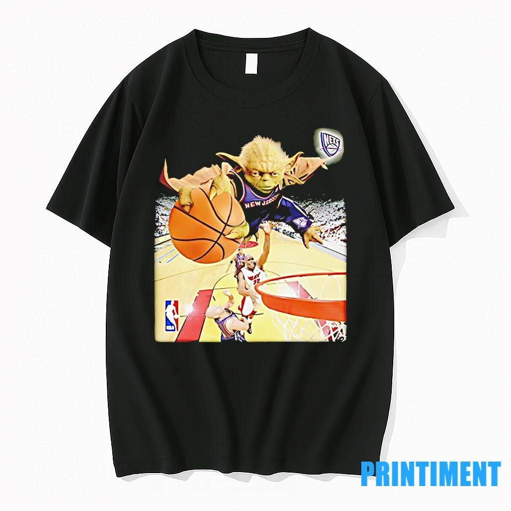 Yoda Slam Dunk Ballin Nets Tshirts Sweater