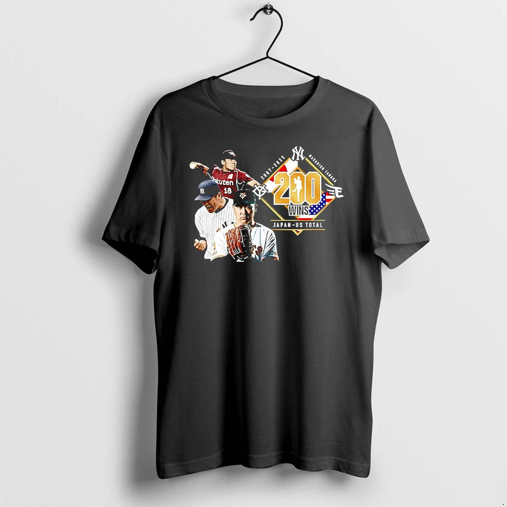 Yomiuri Masahiro Tanakas 200th Victory Tee In Japan Us Tshirts Sweater