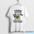 York Super Ducks Girls Basketball State Champs 1977 1979 Tshirts Sweater