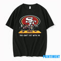 You Cant Sit With Us 49ers Football Horror Movies Halloween Tshirts Sweater
