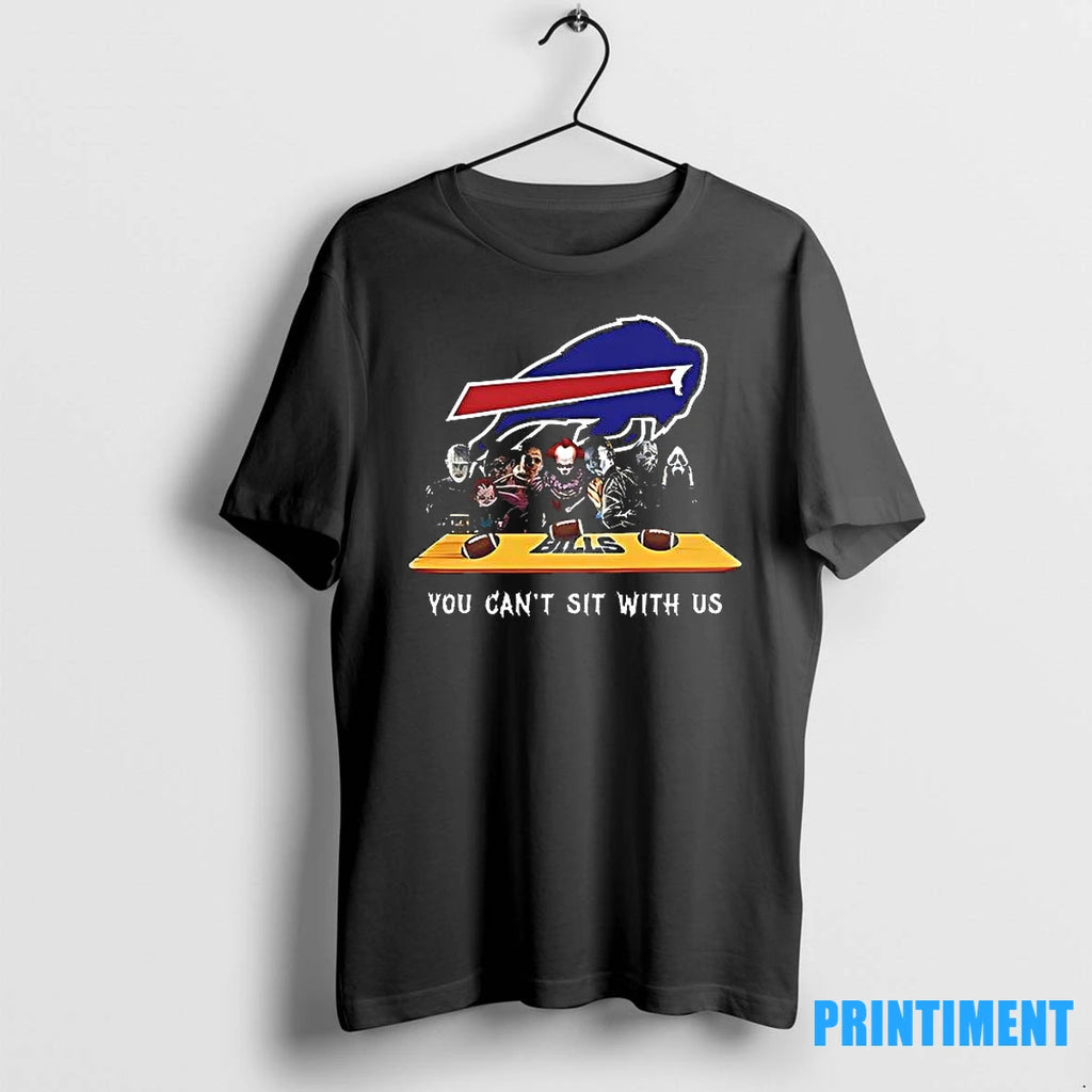 You Cant Sit With Us Bills Football Horror Movies Halloween Tshirts Sweater