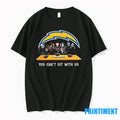 You Cant Sit With Us Chargers Football Horror Movies Halloween Tshirts Sweater