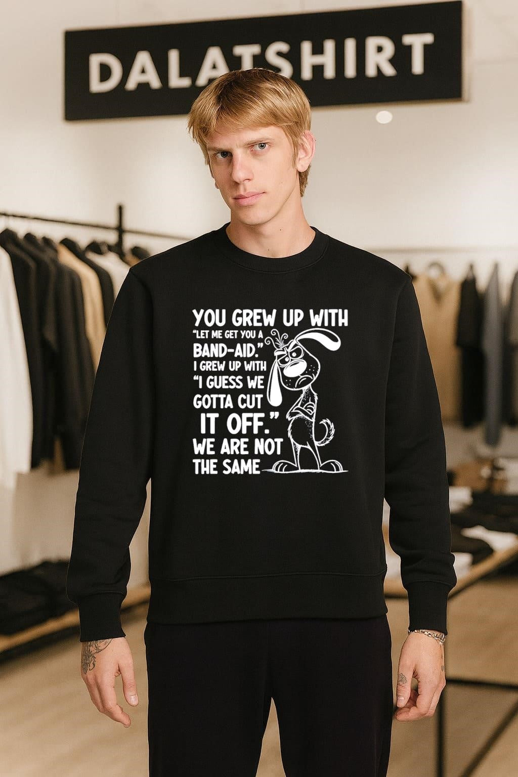 You Grew Up With Band-Aid I Grew Up With Cut It Off shirt