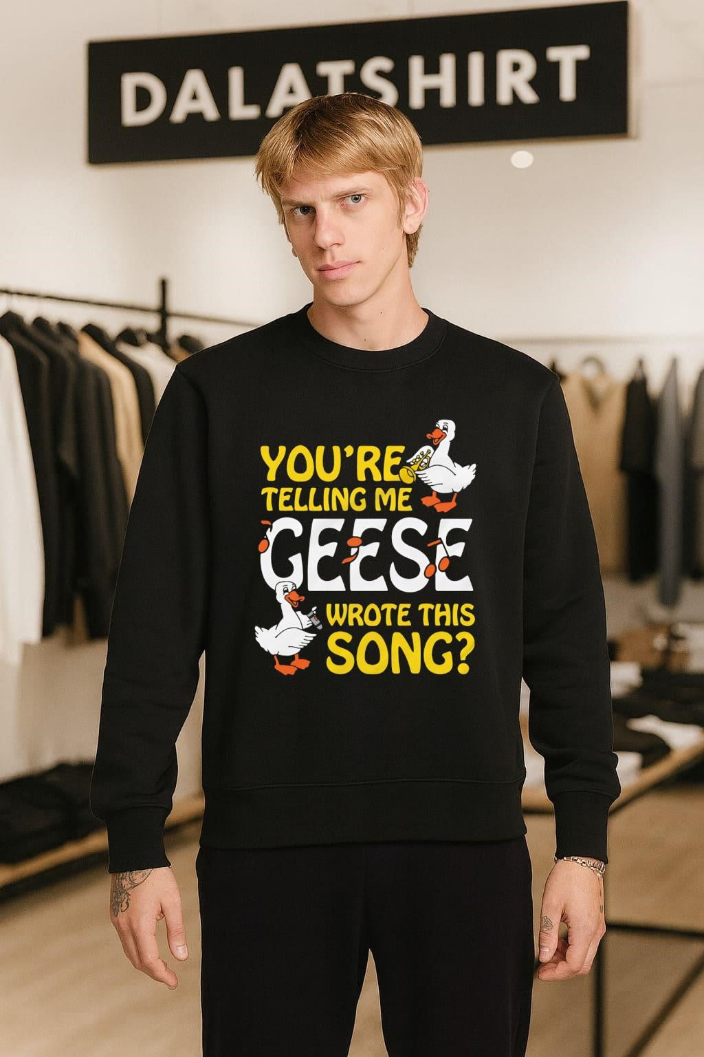 You’re Telling Me Geese Wrote This Song Musical Birds shirt
