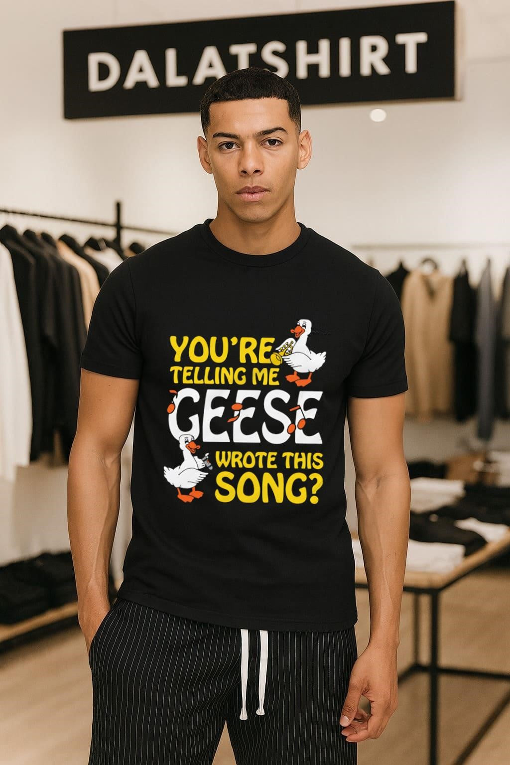 You’re Telling Me Geese Wrote This Song Musical Birds shirt
