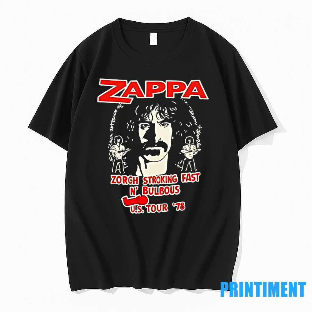 Zappa Zorgh Stroking Fast N Bulbous Us Tour 1978 Tshirts Sweater