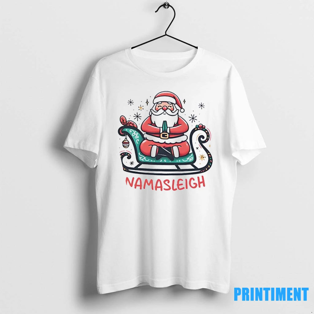 Zen Sleigh Ride Santa Christmas Tshirts Sweater