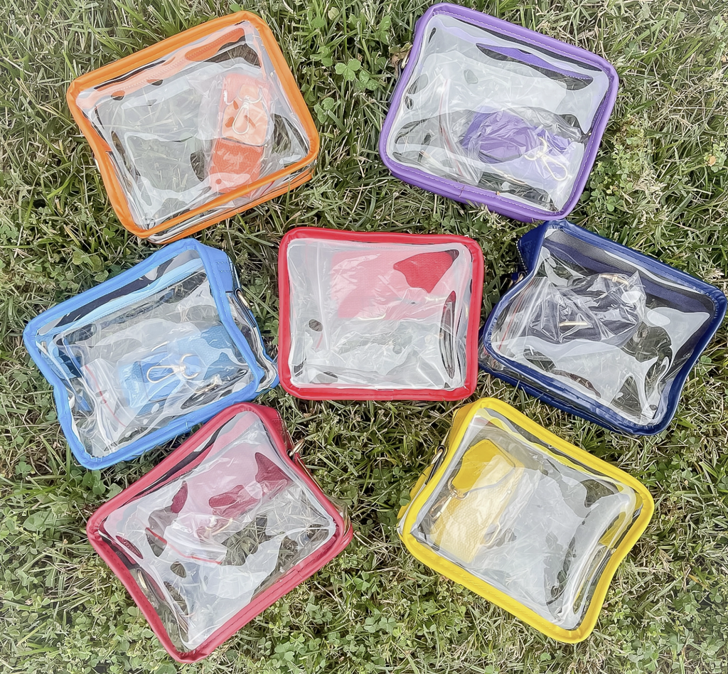 Game Day Clear Bag, Clear Gameday Purse, Clear Pvc Bag