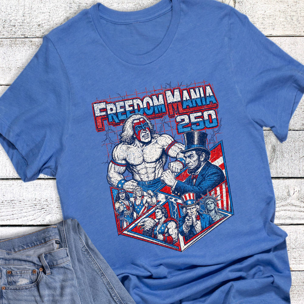 Freedom Mania 250 America Graphic Tee