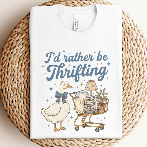 Thrifting Goose Graphic Tee