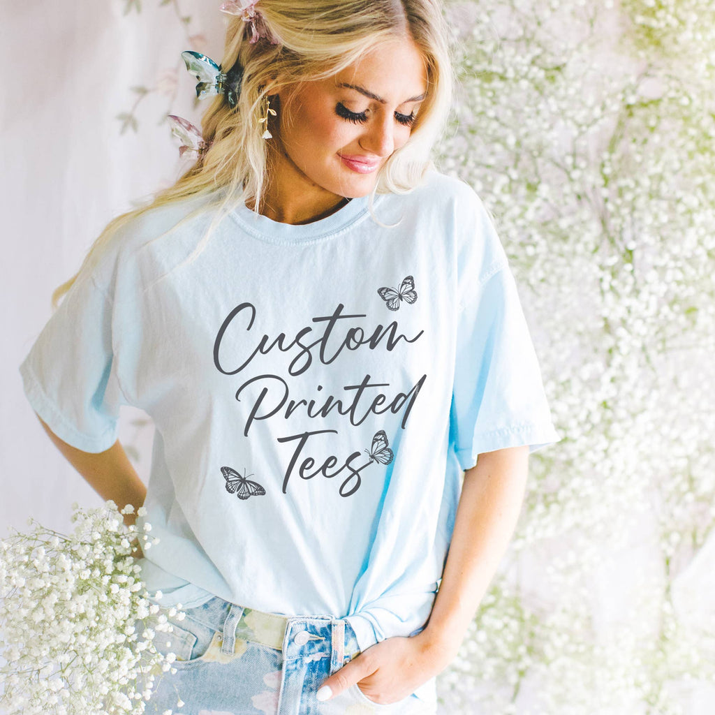 Custom Comfort Colors Tee - Spring Colors