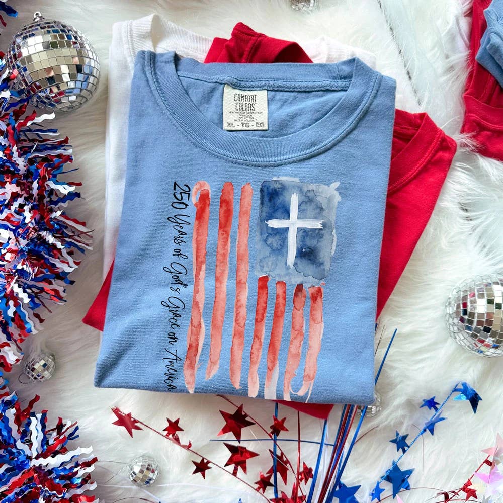 250 Years of God's Grace Watercolor Tee