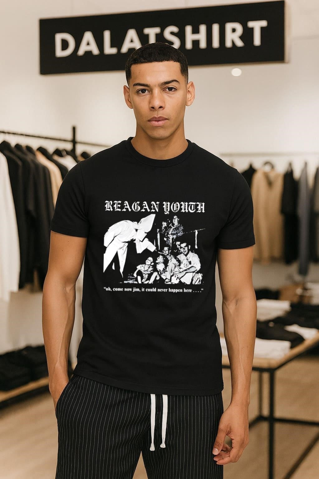 Reagan Youth Oh Come Now Jim It Could Never Happen Here shirt