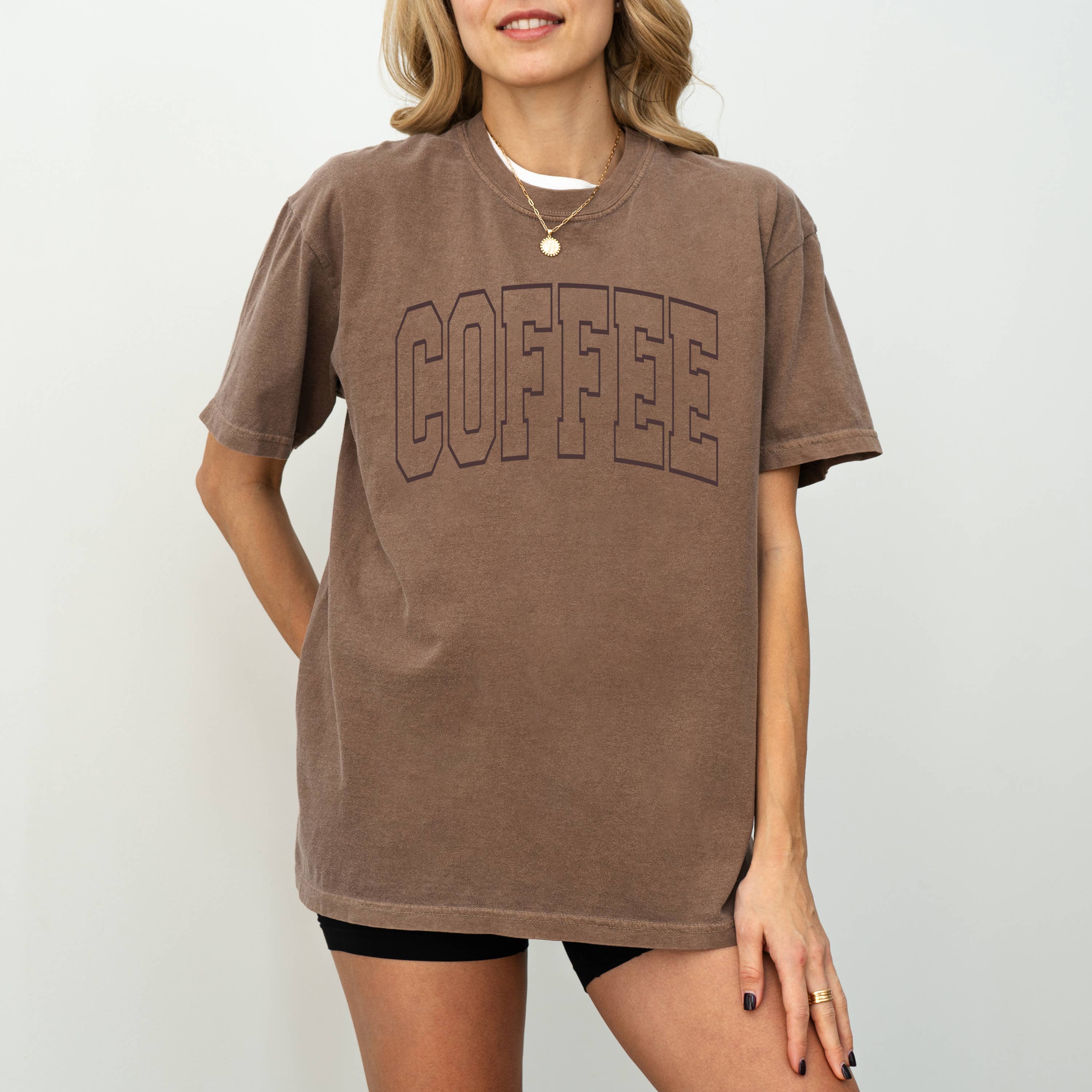 Bow T Shirt, Graphic Apparel, Coffee Apparel, Iced Coffee