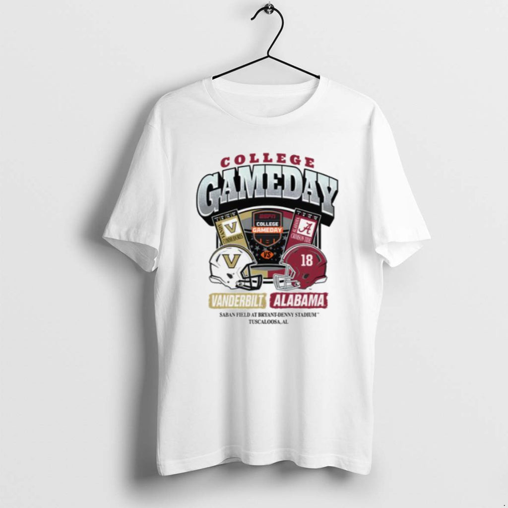 College Gameday Vanderbilt Vs Alabama Men T Shirts