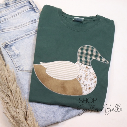 Duck Mallard Cottage Core Short Sleeve T