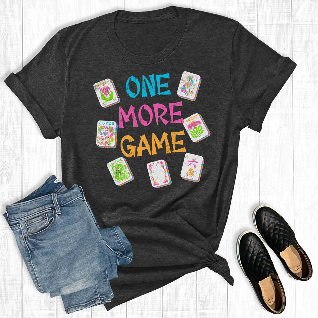 Coquette Mahjong One More Game Graphic Tee