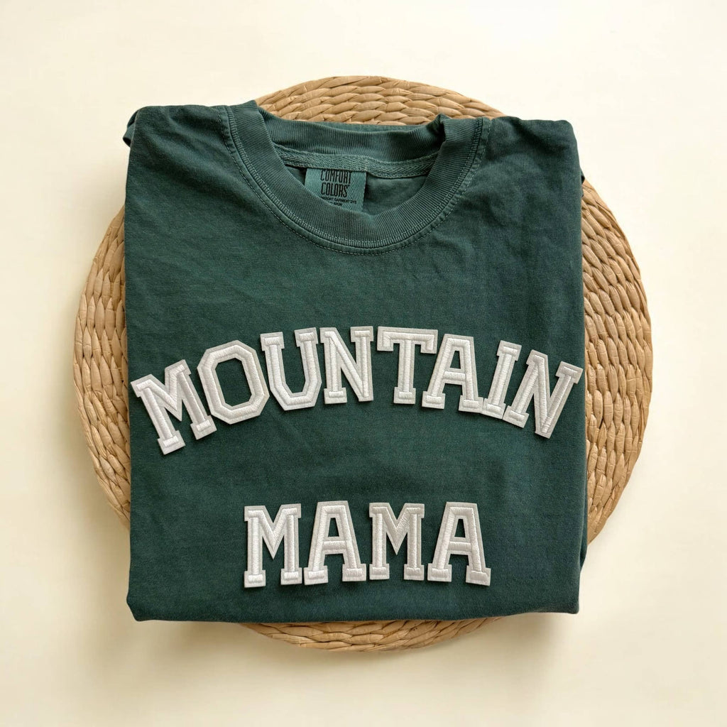 Mountain Mama Comfort Colors Short Sleeve Shirt,Mountain Tee