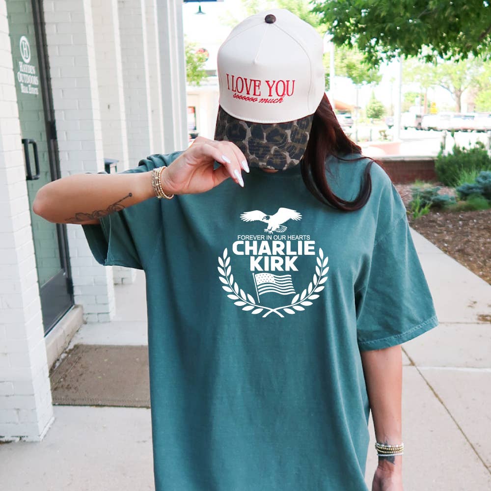 Charlie Kirk, Forever in Our Hearts T-Shirt
