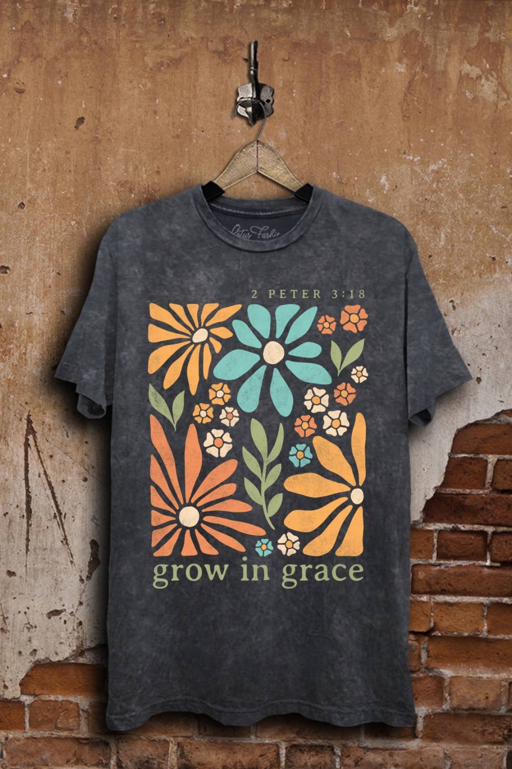 Grow in Grace Graphic Top