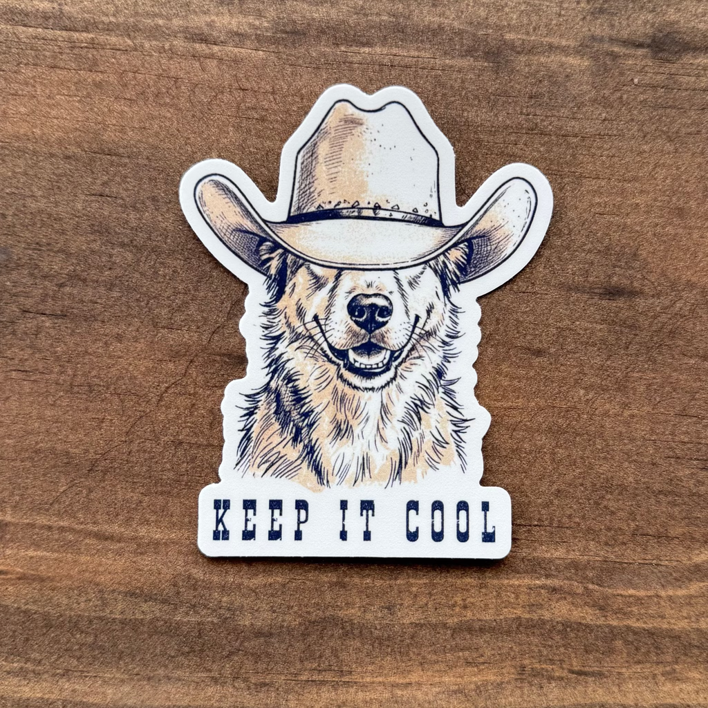 Keep It Cool Sticker | Car Decal 134
