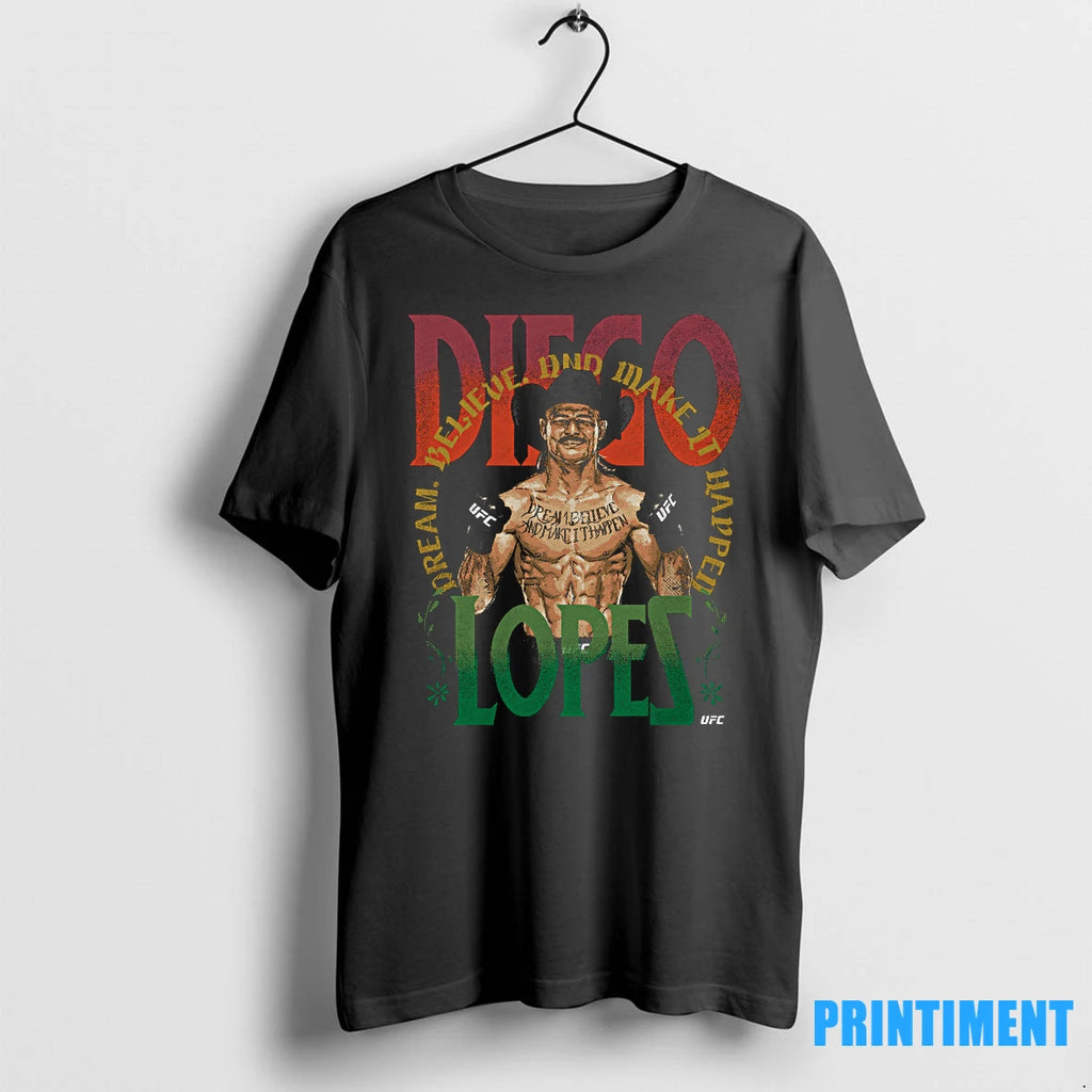 Diego Lopes T Shirt Active Ufc Fighter 03 Tshirts Sweater