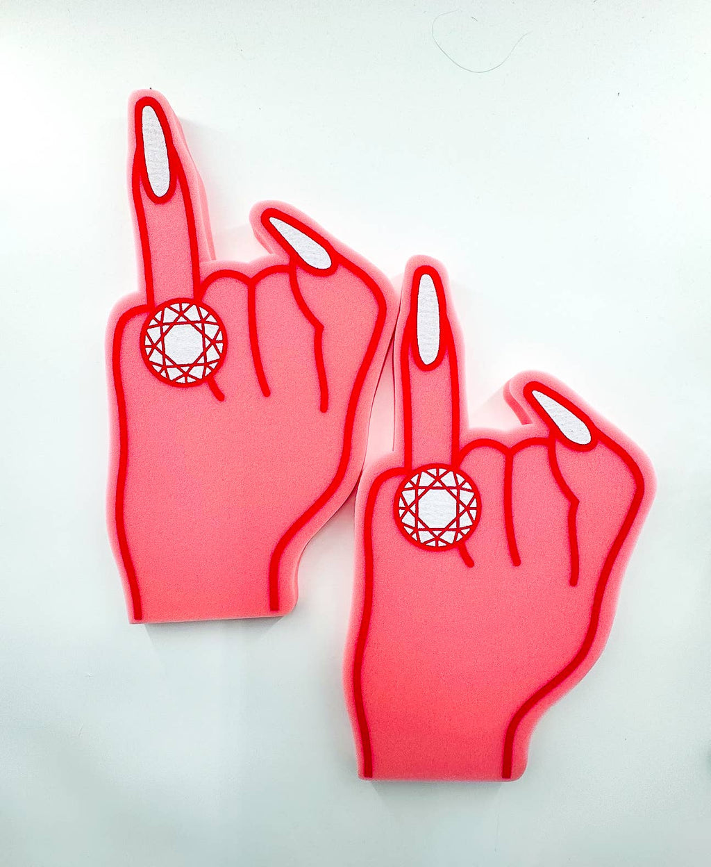 Ring Foam Finger, Bachelorette Ring Foam Finger, Party Favor