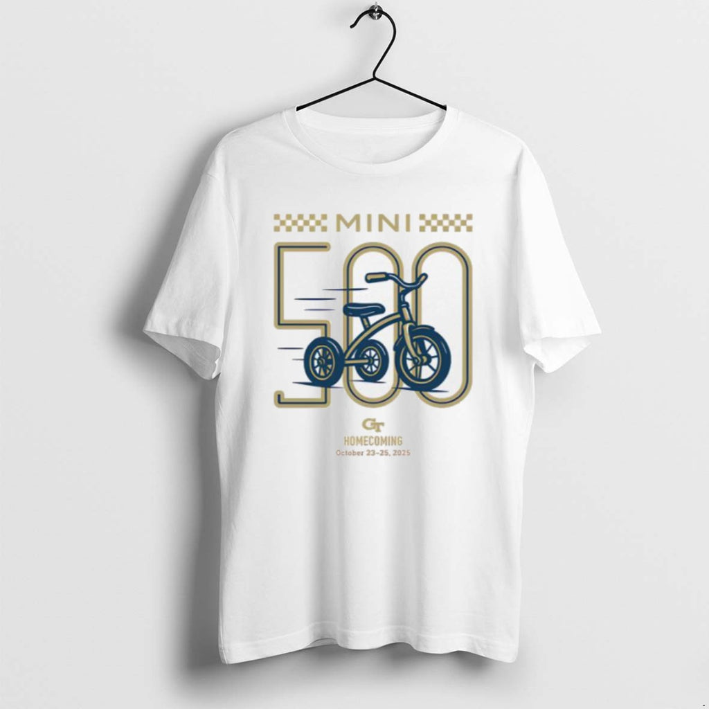 Georgia Tech Mini 500 Homecoming 2025 Men T Shirts