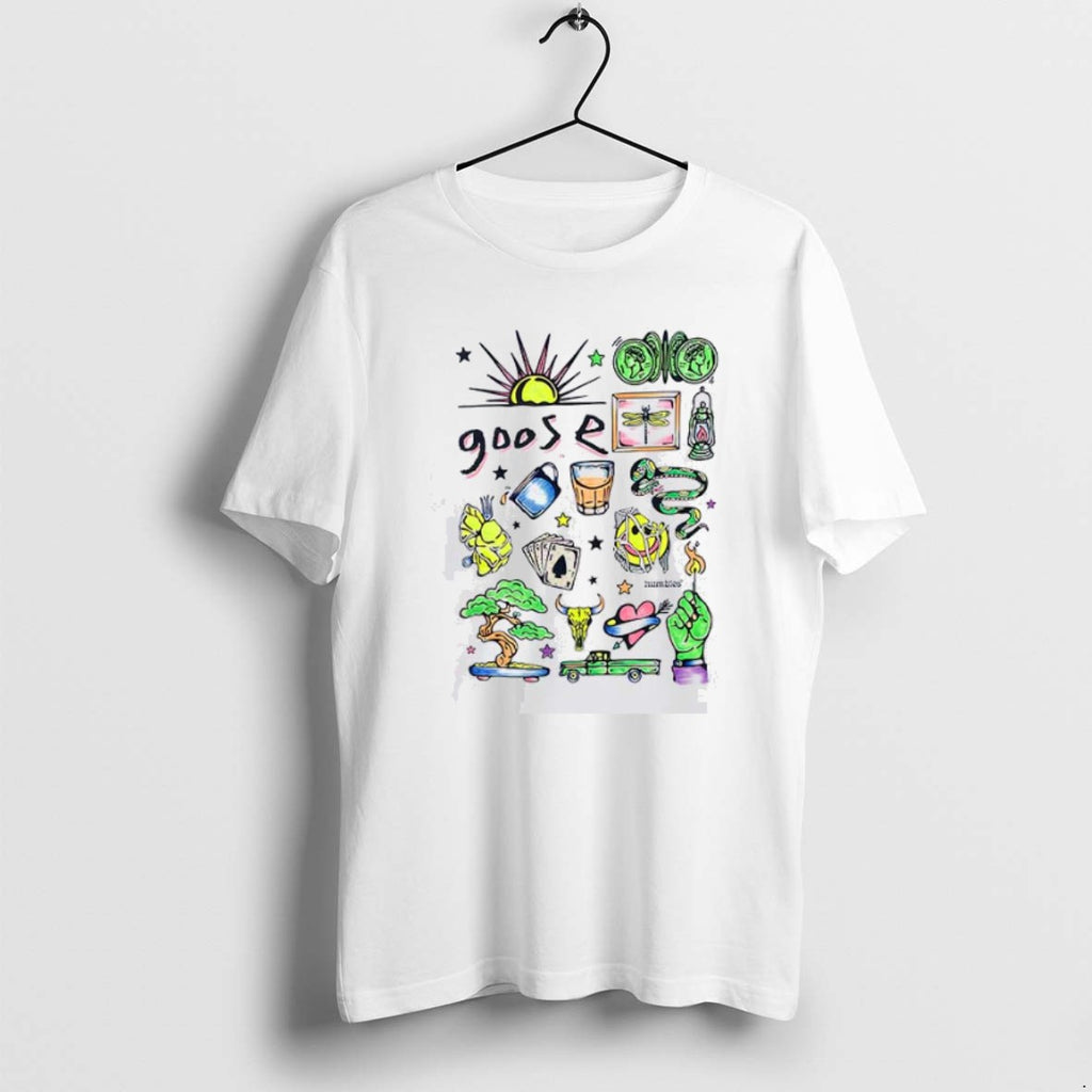 Goose Hand Colored Highlighter T Shirts