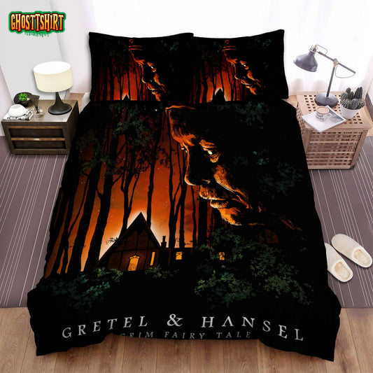 Gretel & Hansel Movie Poster 3 Bed Sheets Spread Comforter Duvet Cover Bedding Set