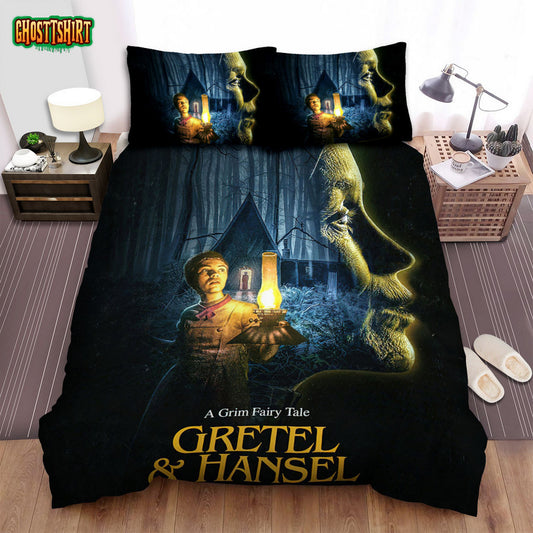Gretel & Hansel Movie Poster 4 Bed Sheets Spread Comforter Duvet Cover Bedding Set