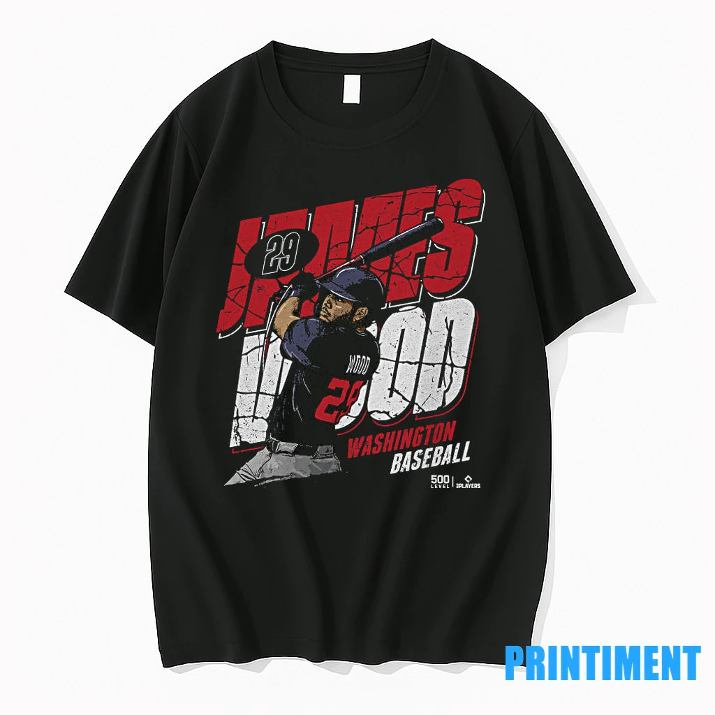 James Wood T Shirt Washington Baseball 06 Tshirts Sweater
